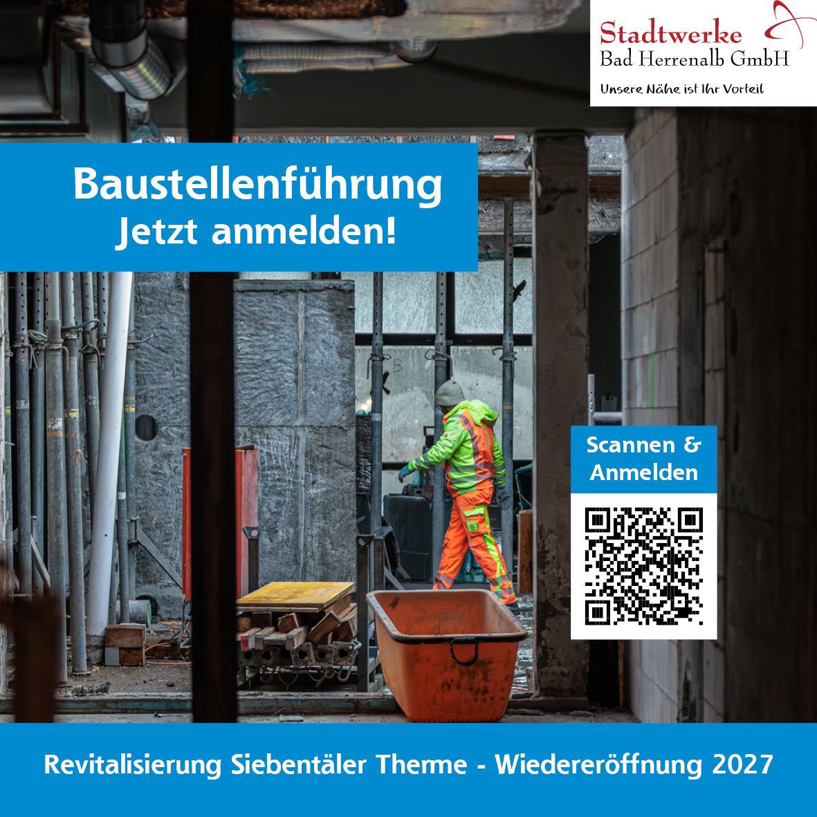 Einladung zur Baustellenführung