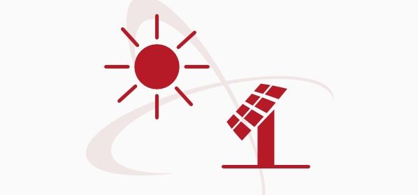 Grafik zeigt eine PV Anlage bis 800 Watt bei Sonnenschein